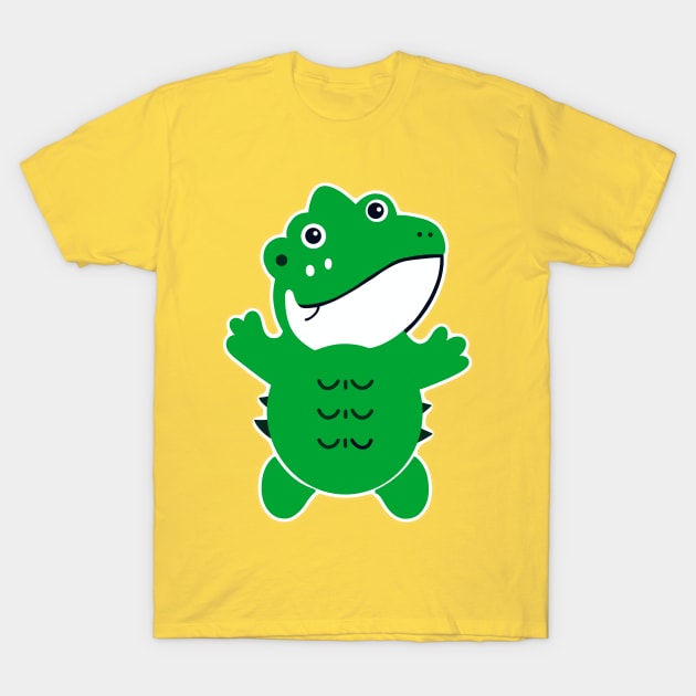 a baby crocodile T-Shirt by MangMARU